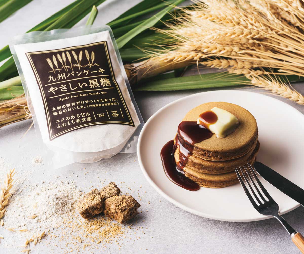 【アウトレット】九州パンケーキ やさしい黒糖｜10袋まとめ買い【賞味期限:2026年6月12日】