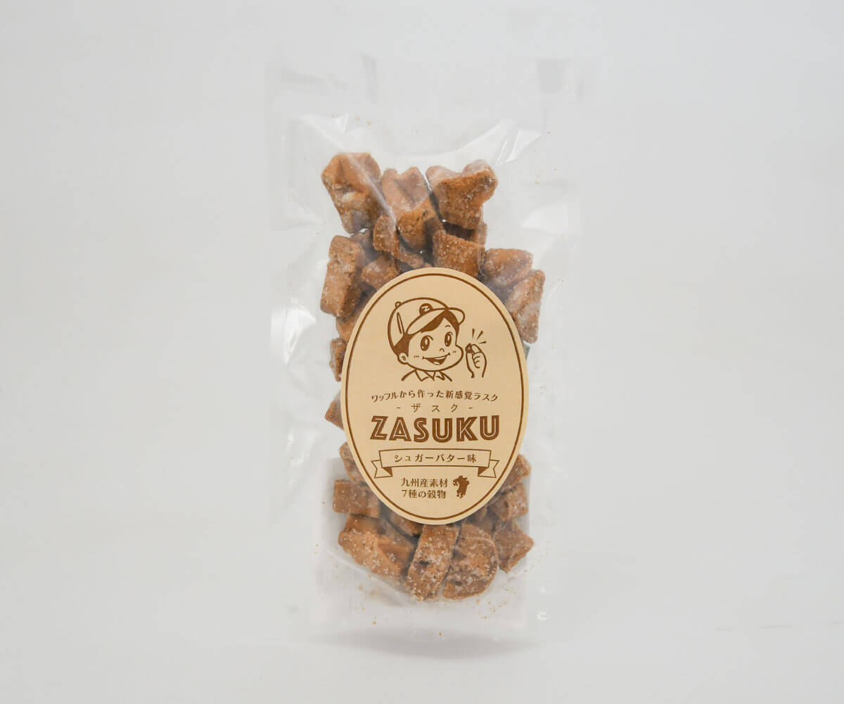 【ご褒美おやつフェア】ZASUKU（ザスク）｜ワッフルから生まれた新感覚ラスク