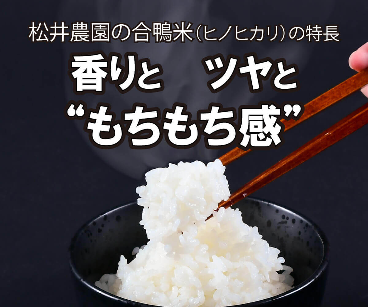 松井農園のお米(無農薬米) 5kg ≪令和6年産／宮崎県綾町産≫